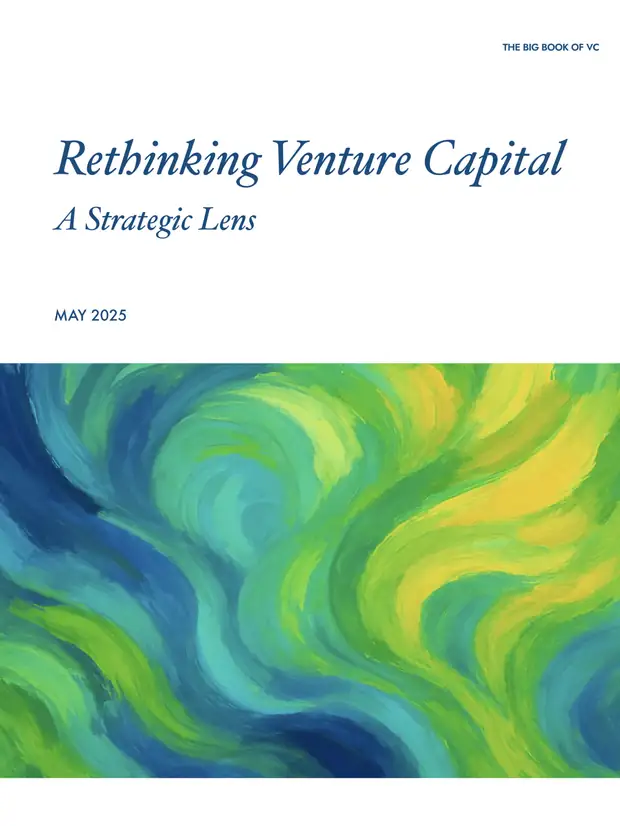 The Big Book of VC Rethinking Venture Capital cover